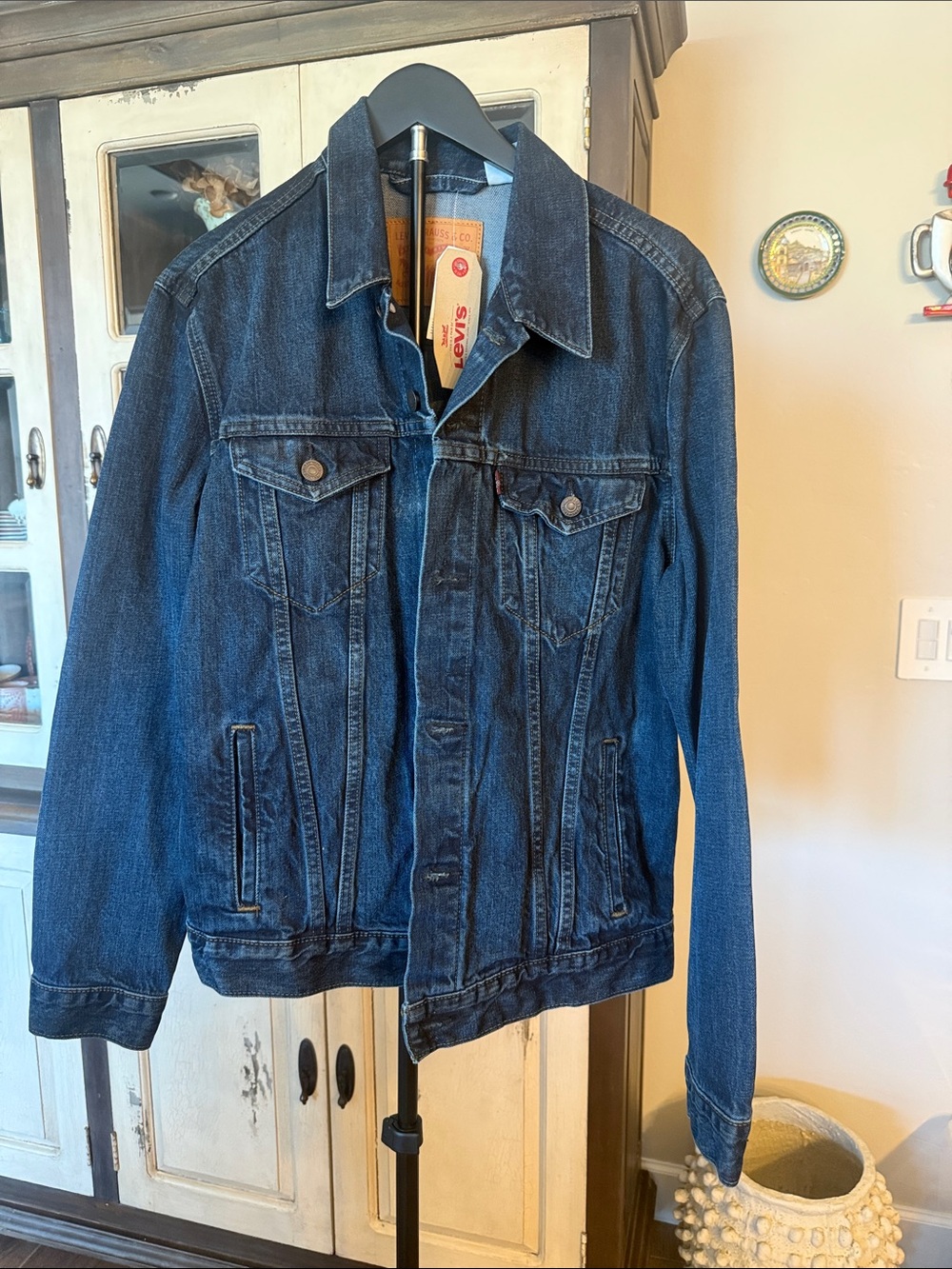 Levi's Indigo Blue Denim Trucker Jacket